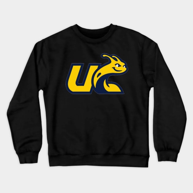 uc santa cruz banana slugs Crewneck Sweatshirt by Ngab Dur Podcast